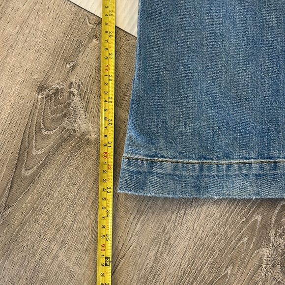 NWT 7 For All Mankind Women's Dojo Wide Leg Jeans In Blue Size 29 - Picture 12 of 16